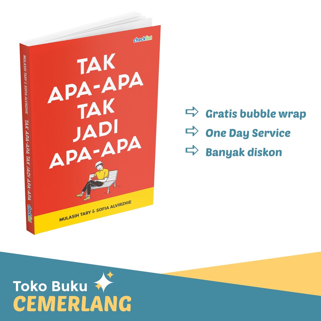 Buku Motivasi Tak Apa-Apa Tak Jadi Apa-Apa