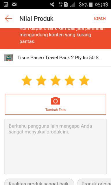 Tisue Paseo Travel Pack 2 Ply Isi 50 Sheet Tissue Murah