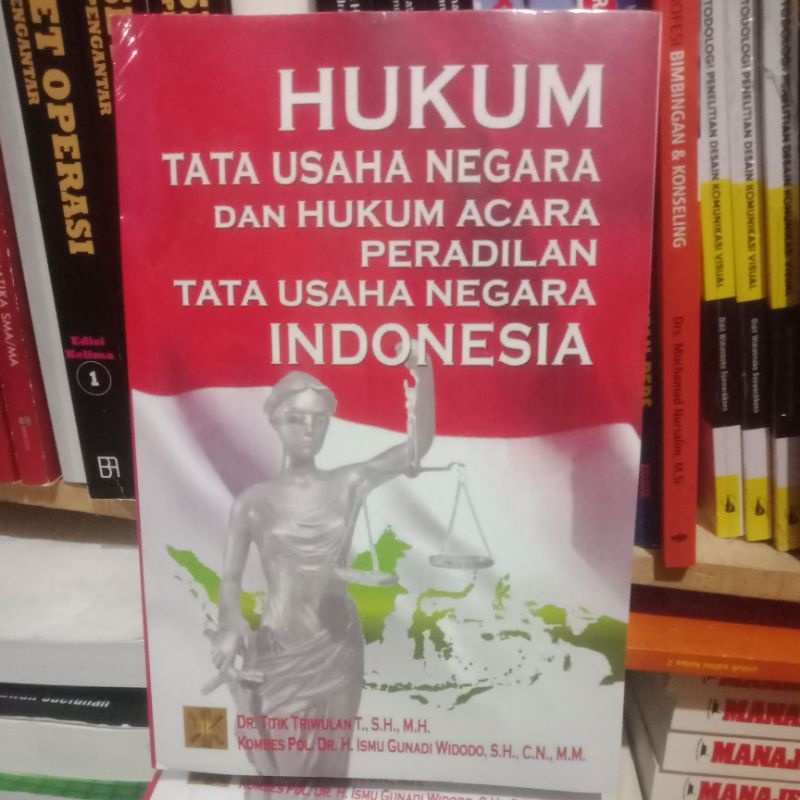 Jual Buku Hukum Tata Usaha Negara Dan Hukum Acara Peradilan Tata Usaha Negara Indonesia Shopee