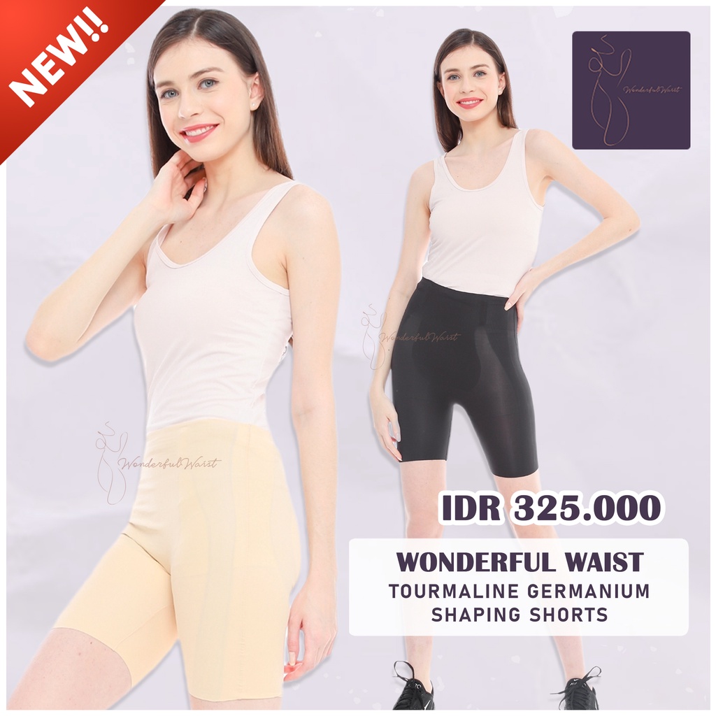 Celana shaper terbaru dengan batu tourmaline dan germanium pembentuk atau shaping pants utk langsing paha, efektif angkat bokong, kurus setelah melahirkan wonderful waist original , legging shaping paha terbaik dan efektif, korset celana biker pendek .