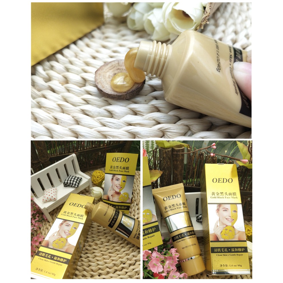 [100 % Asli] OEDO Gold Remove Blackhead Masker Wajah Komedo Pembersih Komedo Hidung Wajah