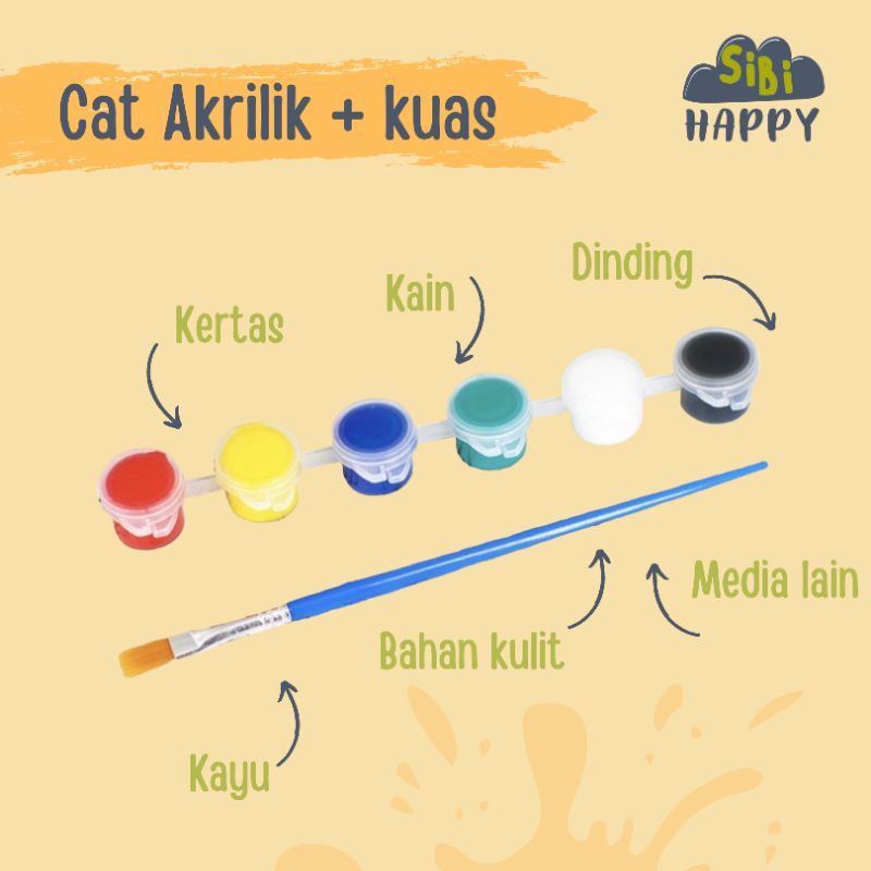 

cat akrilik lukis anak
