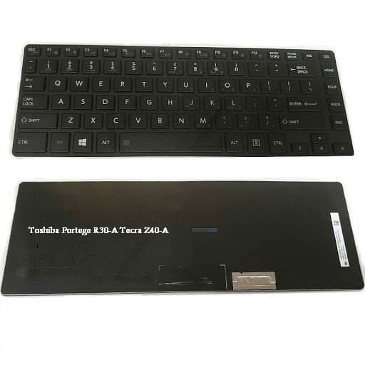 Keyboard Laptop Toshiba Portege R30-A R30-A1302 R30-A1310 Tecra Z40-A