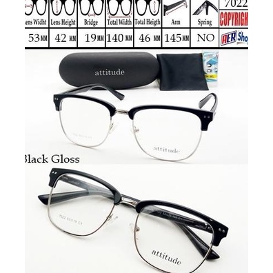 [[COD]] frame original ATTITUDE frame kacamata minus korea classic BOOM SALE Kode 637