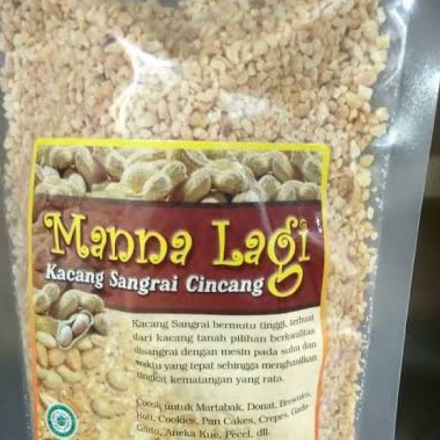 

Kacang sangrai manna lagi 500gr