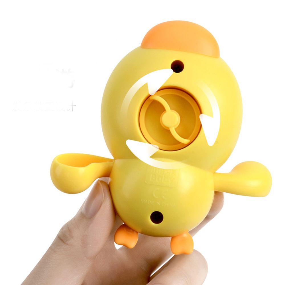 TOP Mainan Mandi Bayi Hewan Air Di Rantai Wind Up Duck Swimming Toy