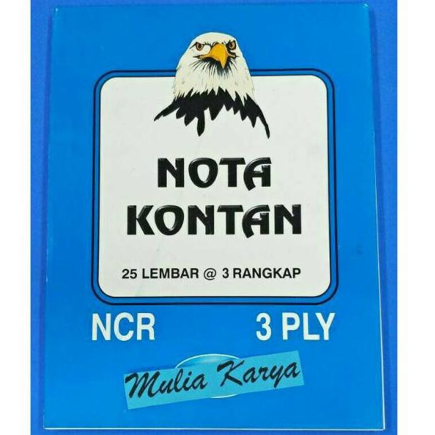 

MODEL TERBARU Buku Nota Besar NCR 3 rangkap