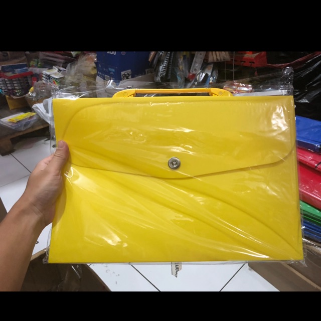 

Map expanding file folio harmonika sun well magnet polo tenteng 12 sekat map sekat