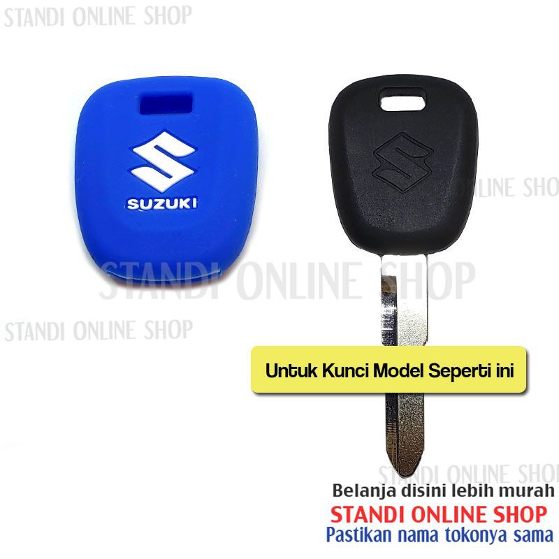 Kondom Kunci Silikon Cover Remote Suzuki Ertiga Splash Swift Karimun