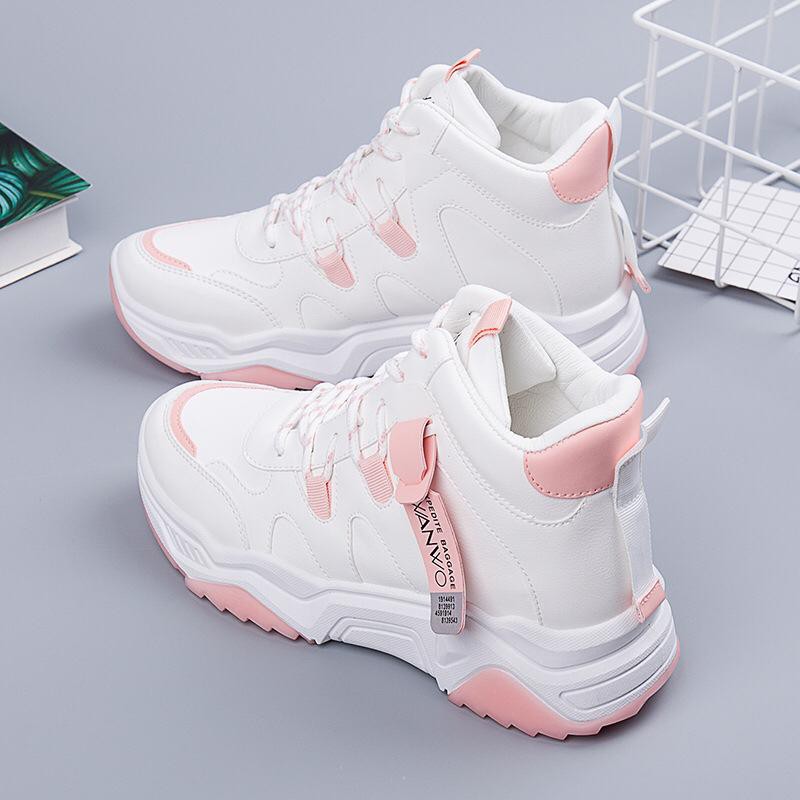 sepatu sport wanita sepatu sneakers wanita import terbaru sepatu wanita sepatu cewek fsh korea CMS-PINK