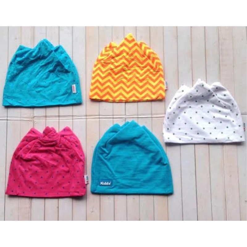 Kiddy Topi bayi kupluk Polos dan Motif