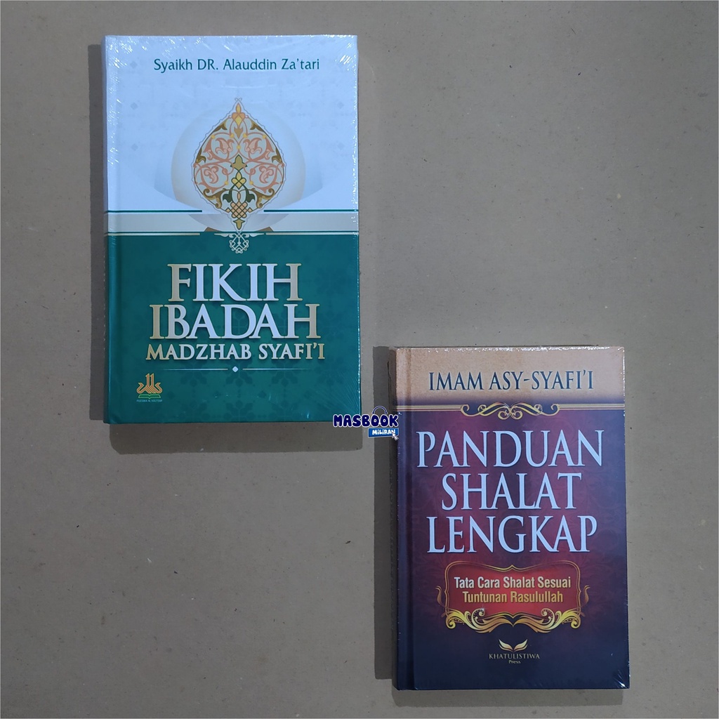 Jual Paket Buku Fikih Ibadah Madzhab Syafii And Panduan Shalat Lengkap