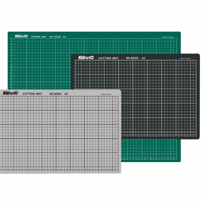 

Cutting Mat Size A3, Double Sided Self Healing A1.Merek Taiwan KW-TRIO