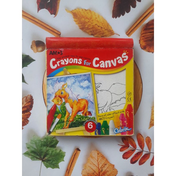 

Sale Mainan Anak Amos Colorix Crayons for Canvas 6 Colors