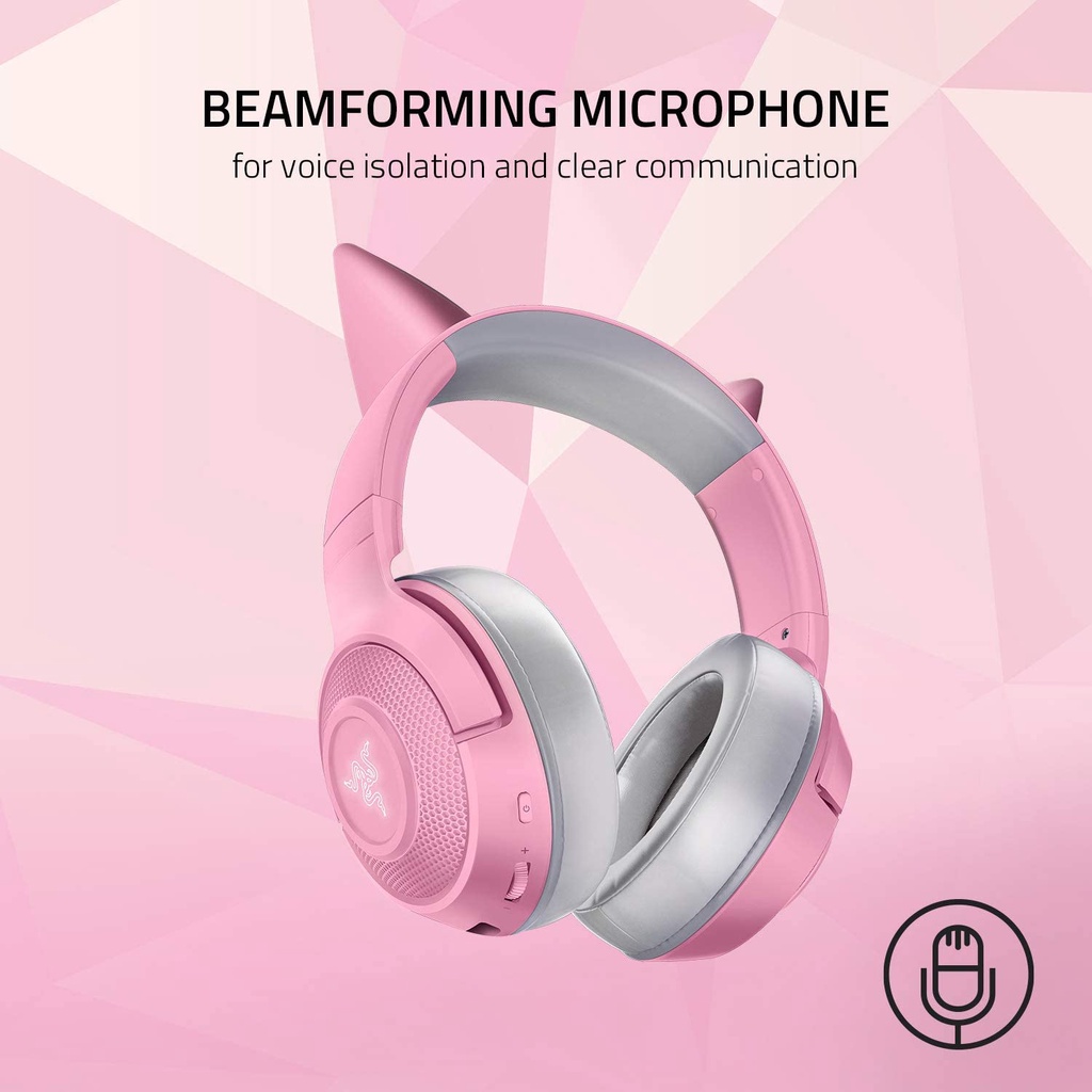 Razer Kraken BT Kitty Edition Bluetooth Gaming Headset Headphone