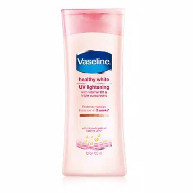 ❤️GROSIR❤️Vaseline  uv exstra brightening body lotion 100ml/200ml