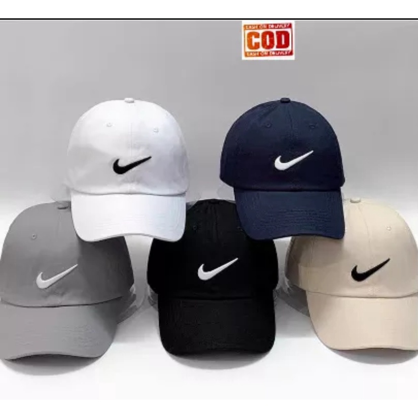 Topi Baseball Caps Nike Bordir Bisbol Topi Hat Pria Wanita Terbaru Kekinian [COD]