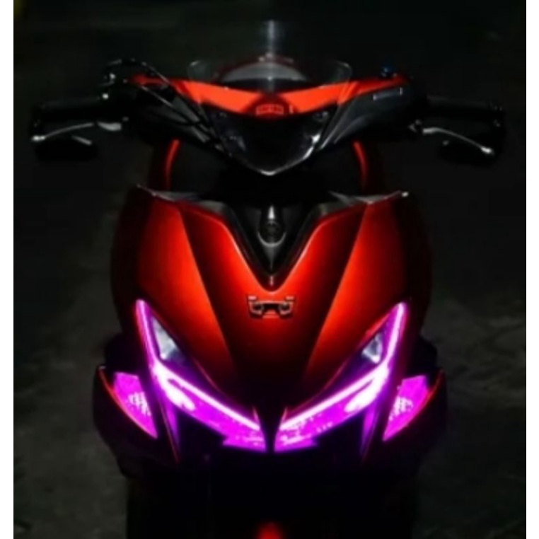 Lampu Led Demon eyes Motor 12 Volt 3 LED 6 Titik dan 9 titik LED