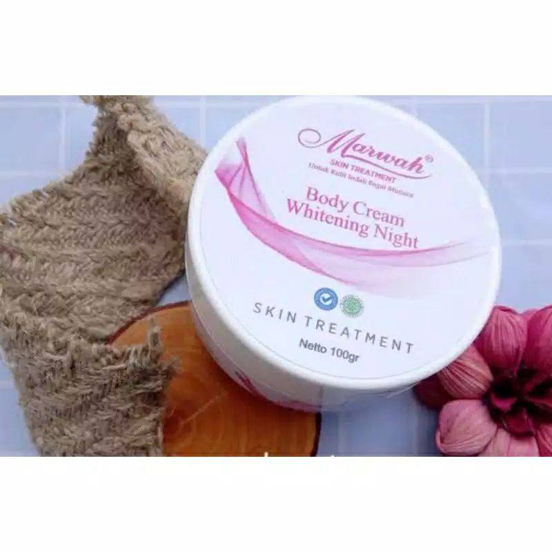 Body cream whitening day & night marwah