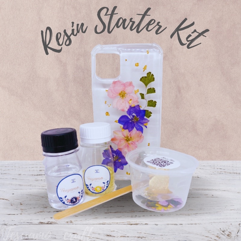 PAKET MEMBUAT RESIN / STATER KIT CASE RESIN EPOXY [[ BACA DESKRIPSI ]]