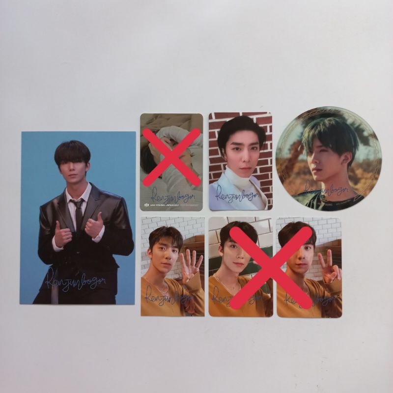 sf9 hwiyoung photocards pc kcon ar good guy o sole mio osm benefit ktown shb bene fantasy race