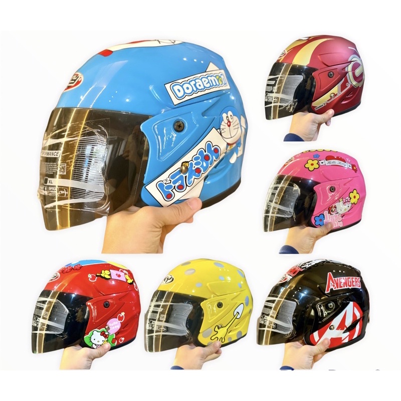 Helm Anak 2 Tahun Karakter Bogo Sni