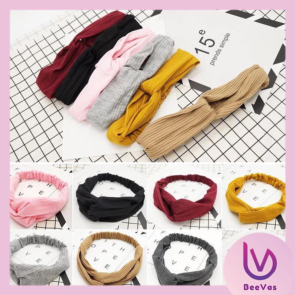 BV•BD222 Bandana Korea Style Bendo Rambut Bando Fashion Rambut Import Murah Grosir COD