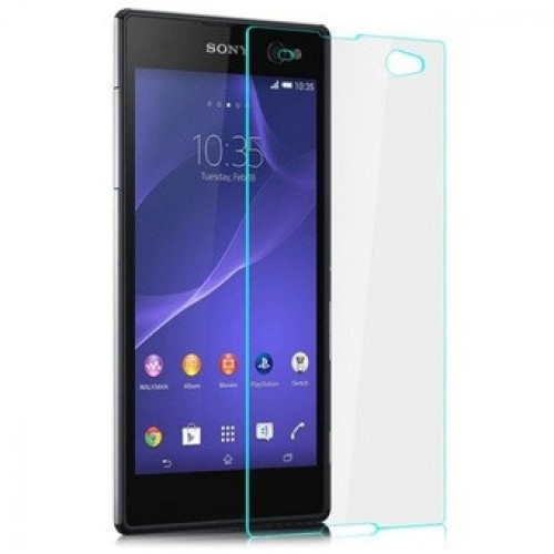 CLEAR TEMPERED GLASS XPERIA C3 / XPERIA C4 / XPERIA C5 / XPERIA C5 ULTRA