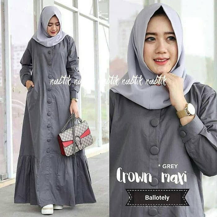  Baju  Muslim Wanita Baju  Ok Jaga Operasi Lengan Pendek Merk 