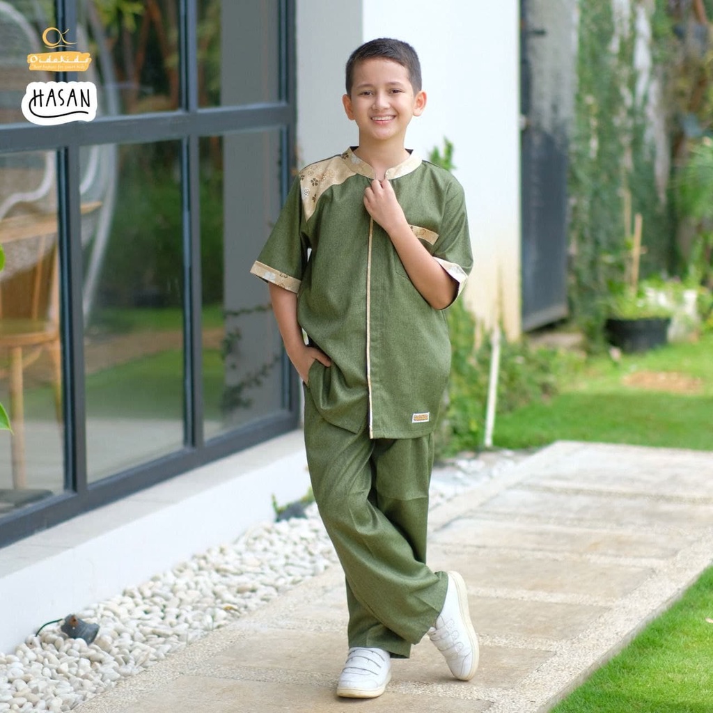 SET KOKO HASAN SARIMBIT KELUARGA OIDOKIDS|SETELAN KOKO HASAN|SET KOKO ANAK MURAH|SETELAN KOKO ANAK M