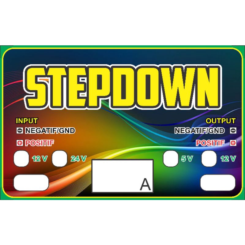 STEPDOWN(PENURUN TEGANGAN)VOLTASE DC 5A/9A/10A/12A/20A