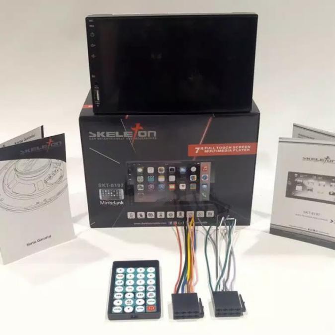 Skeleton Double Din 7inch MP5 SKT-8197 Universal