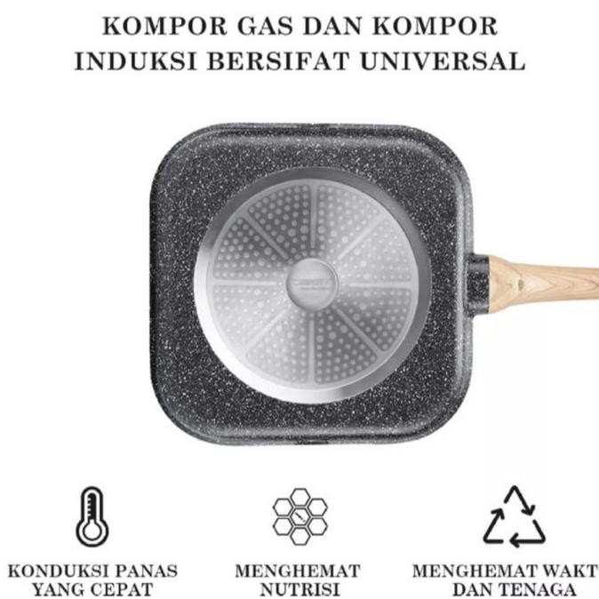 CAROTE GRILL PAN 28 CM ~< READYSTOCKKK >~