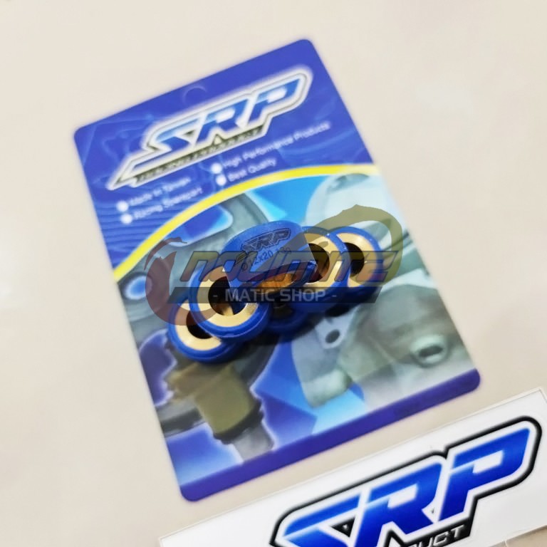 Roller Racing SRP Blue Teflon 13gr Yamaha NMAX Aerox 155 Lexi Xeon Mio M3 GT Fino Fazzio