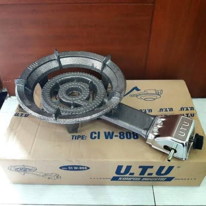 U.T.U Kompor Gas Low Pressure W808 1 Tungku Besar