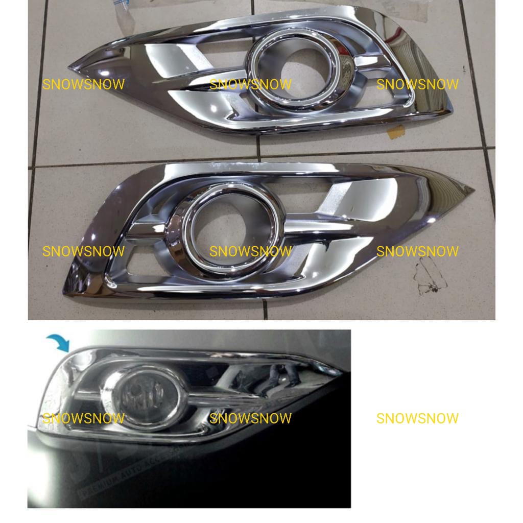 Cover Foglamp Grand CRV 2013 2014 Fog Lamp Chrome