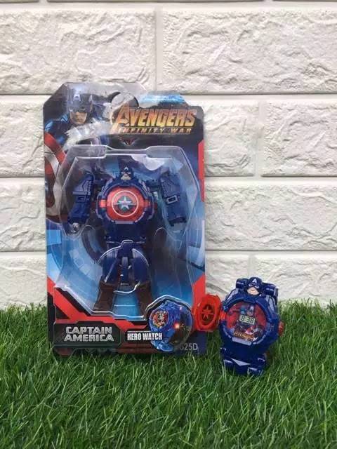 Jam tangan Robot Avengers jam tangan anak Murah