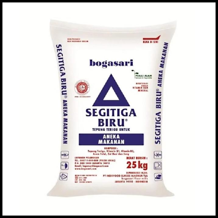 

Bogasari Segitiga Biru Tepung Terigu [25 Kg / 1 Bal]