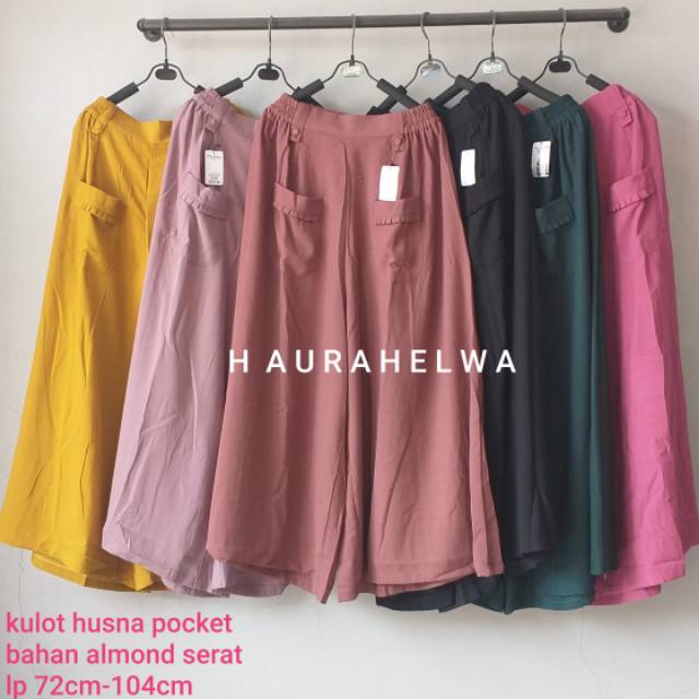 KULOT HUSNA ORIGINAL POCKET HAURAHELWA