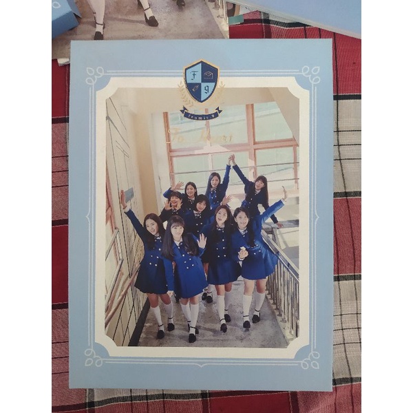Fromis_9 to.heart blue version album only [booked]