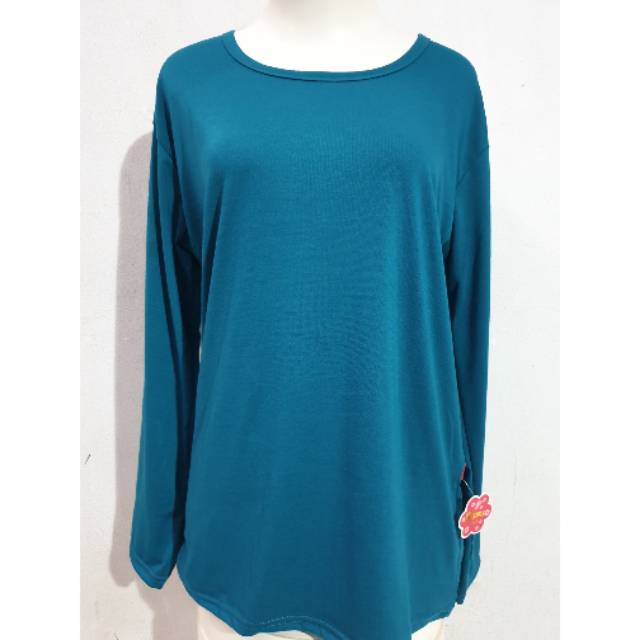 Meygrosir Spandex manset uk XXL pjg warna biru tosca