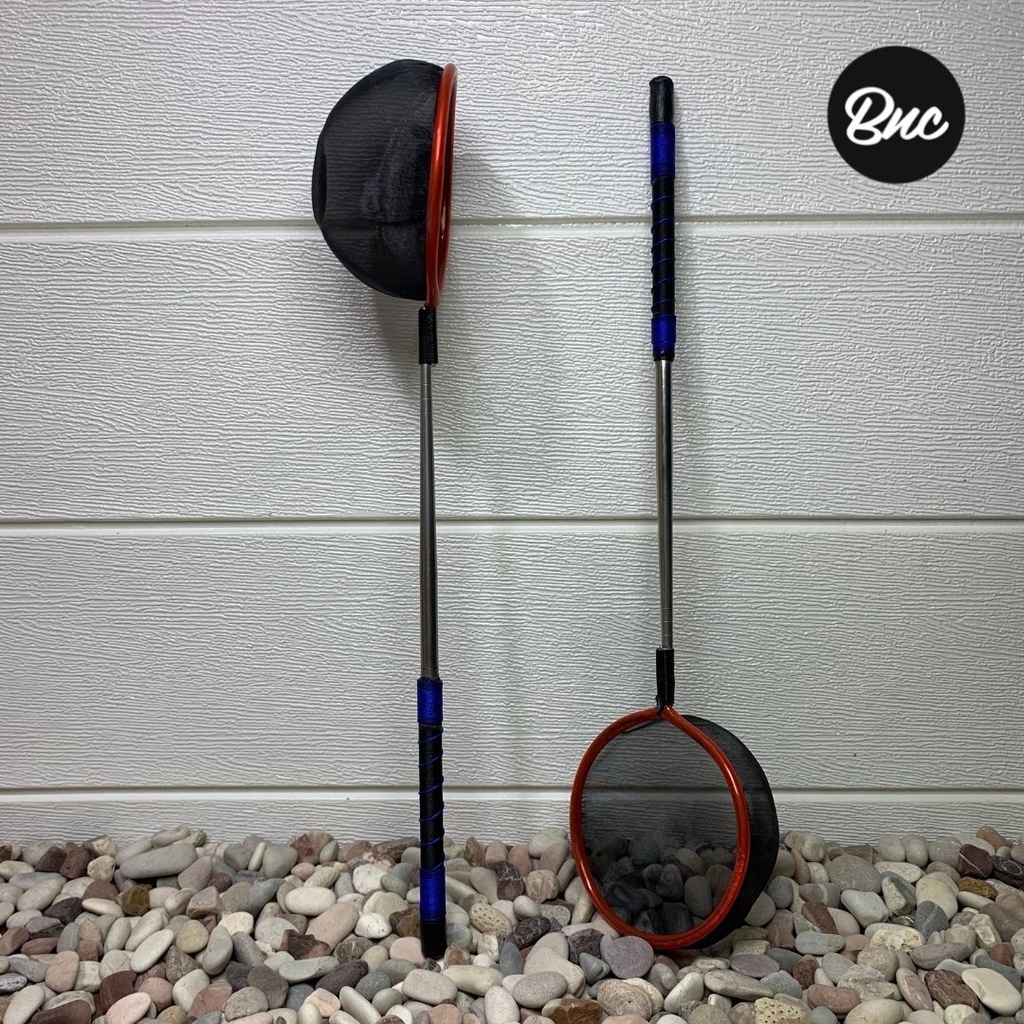 Serokan Ikan Cupang Black STAINLESS 7cm Mental Stick Seser Kutir Encu Cangkang Artemia Exclussive