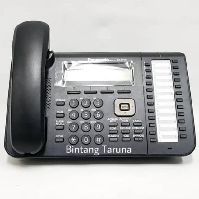 Telepon Digital Panasonic KX-DT543 Telepon Panasonic KX-DT543 (Hitam)