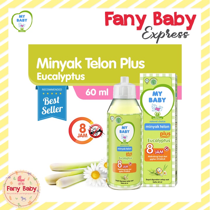 MY BABY MINYAK TELON PLUS ANTI NYAMUK 8 JAM [BEST SELLER]