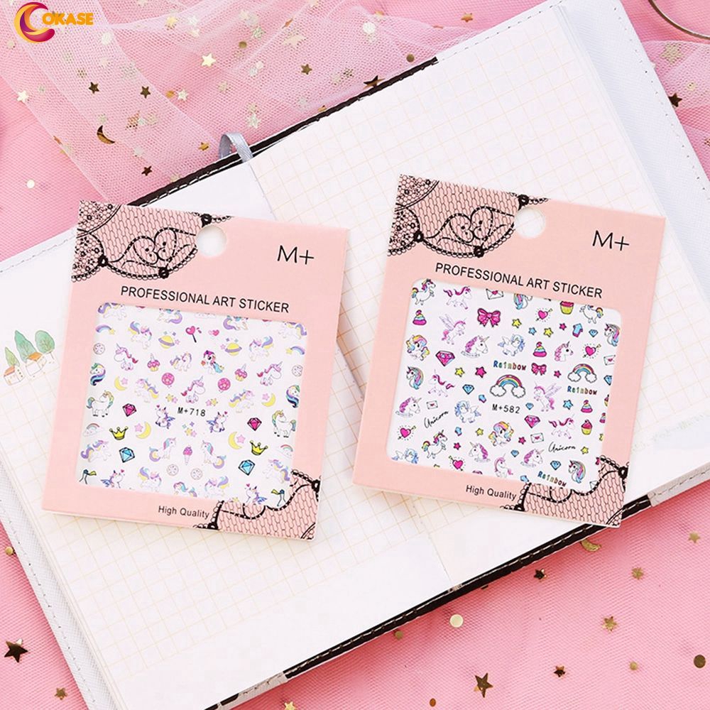 Cod Stiker Kuku Gambar Kartun Perempuan Lucu Anti Air Tahan Lama Cod Stiker Kuku Gambar Kartun Perempuan Lucu Anti Air Tahan Lama