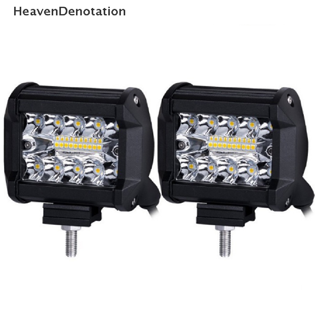 (Heavendenotation) Lampu Sorot 20-led 60w 4 &quot;Untuk Mobil Suv / Perahu Off Road