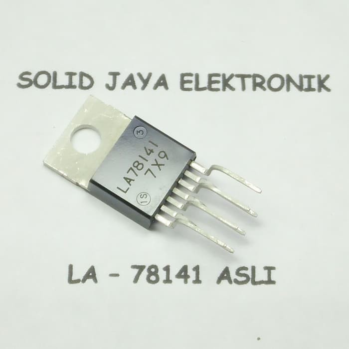 Transistor La78141 Asli Original Tr Ic La 78141 Tr Vertical Vertikal Shopee Indonesia