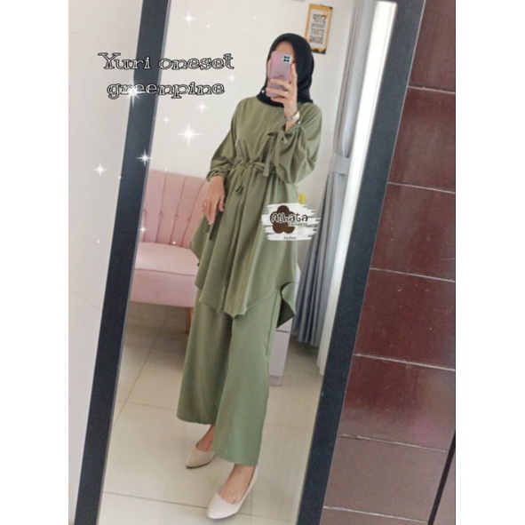 [AGEN RESMI ATHATA] YURI ONESET ORI ATHATA/KINNARA ONESET ORI ATHATA/SETELAN CELANA WANITA ORI ATHAT