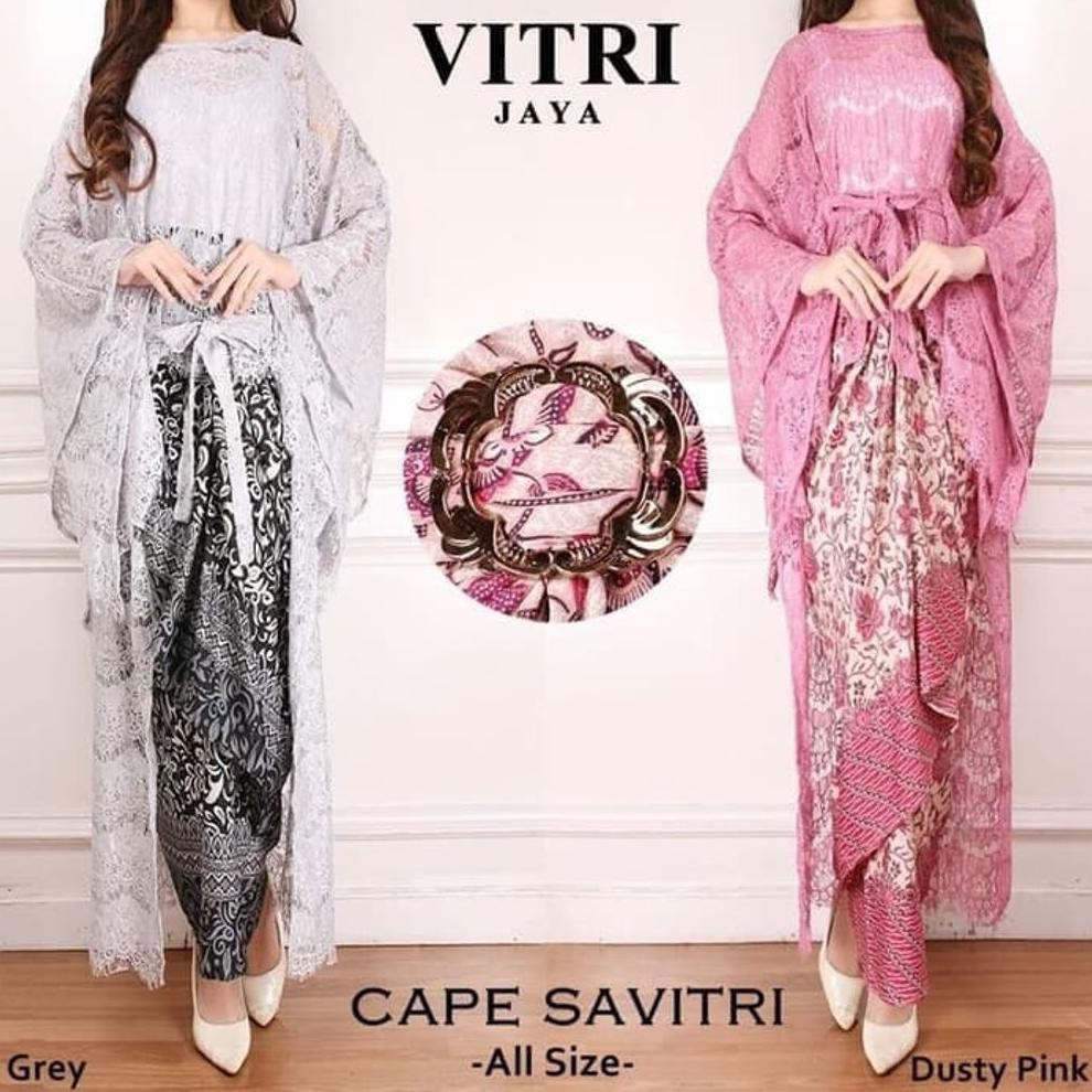 PREMIUM KEBAYA MODERN CAPE BRUKAT SAVITRI KEBAYA MODERN SALE