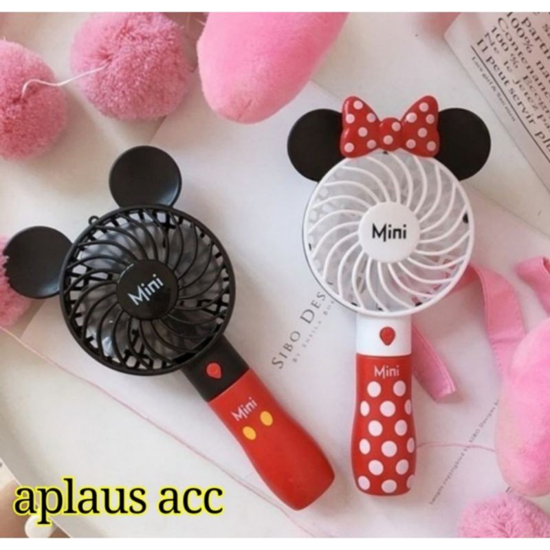 Kipas Angin Portable Mickey Mouse - Mini Fan